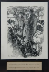 Nervöser junger Offizier zum Busfahrer: Erste Einzelfahrt zum Oxford Circus